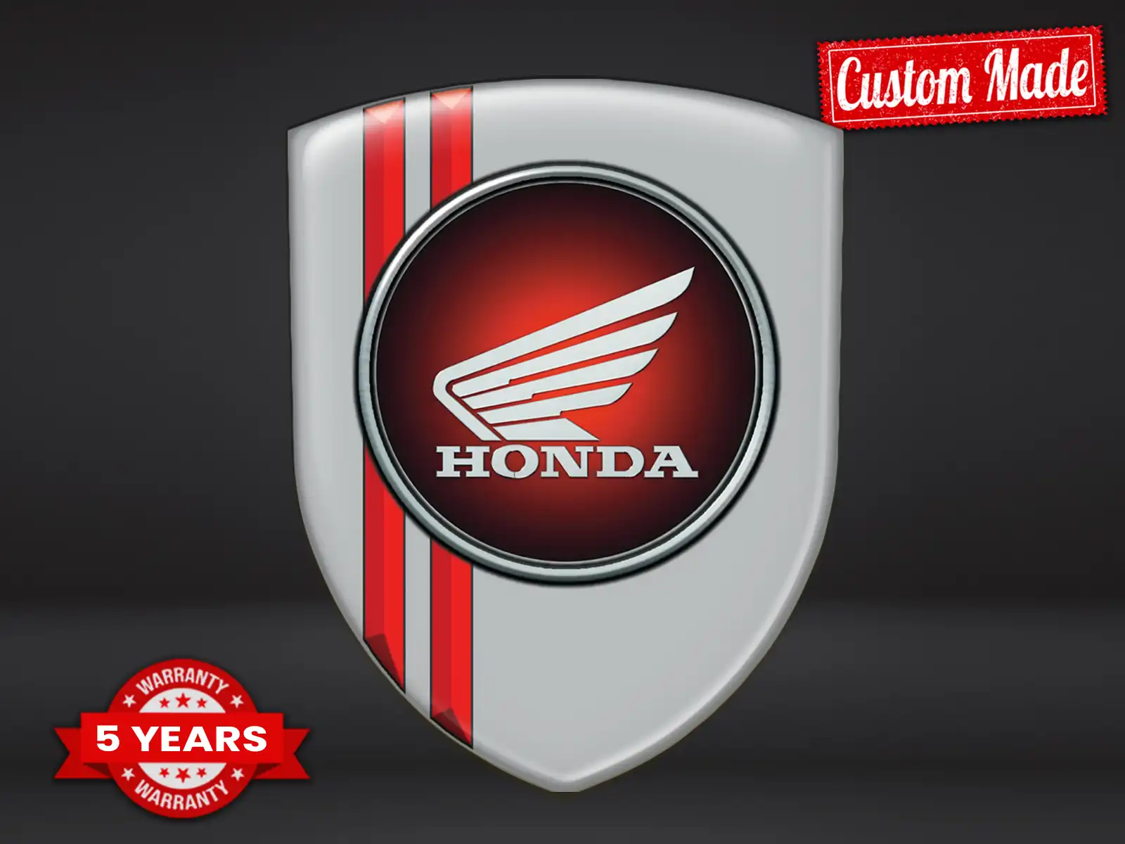 Honda Etichette Adesive Affari Pro Max Resiliente Look